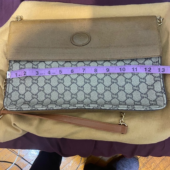 GG Gucci Plus Envelop Clutch  bag w/ Strap - Picture 1 of 9
